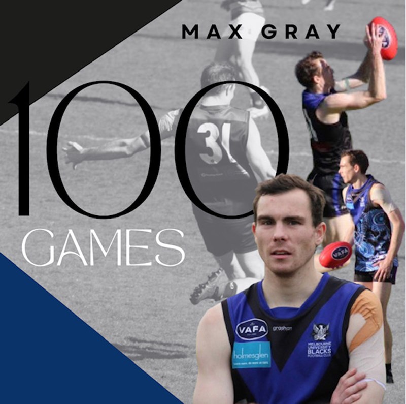 100 is up for Max Gray!